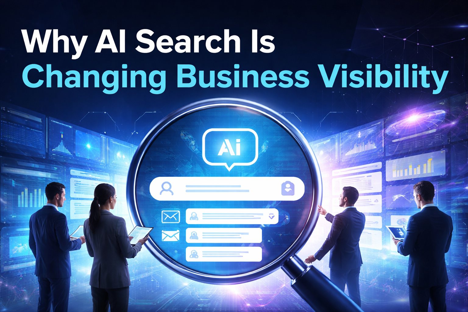 AI search visibility is becoming a key factor in how businesses are discovered across platforms like ChatGPT, Perplexity, and Google AI Overviews.
